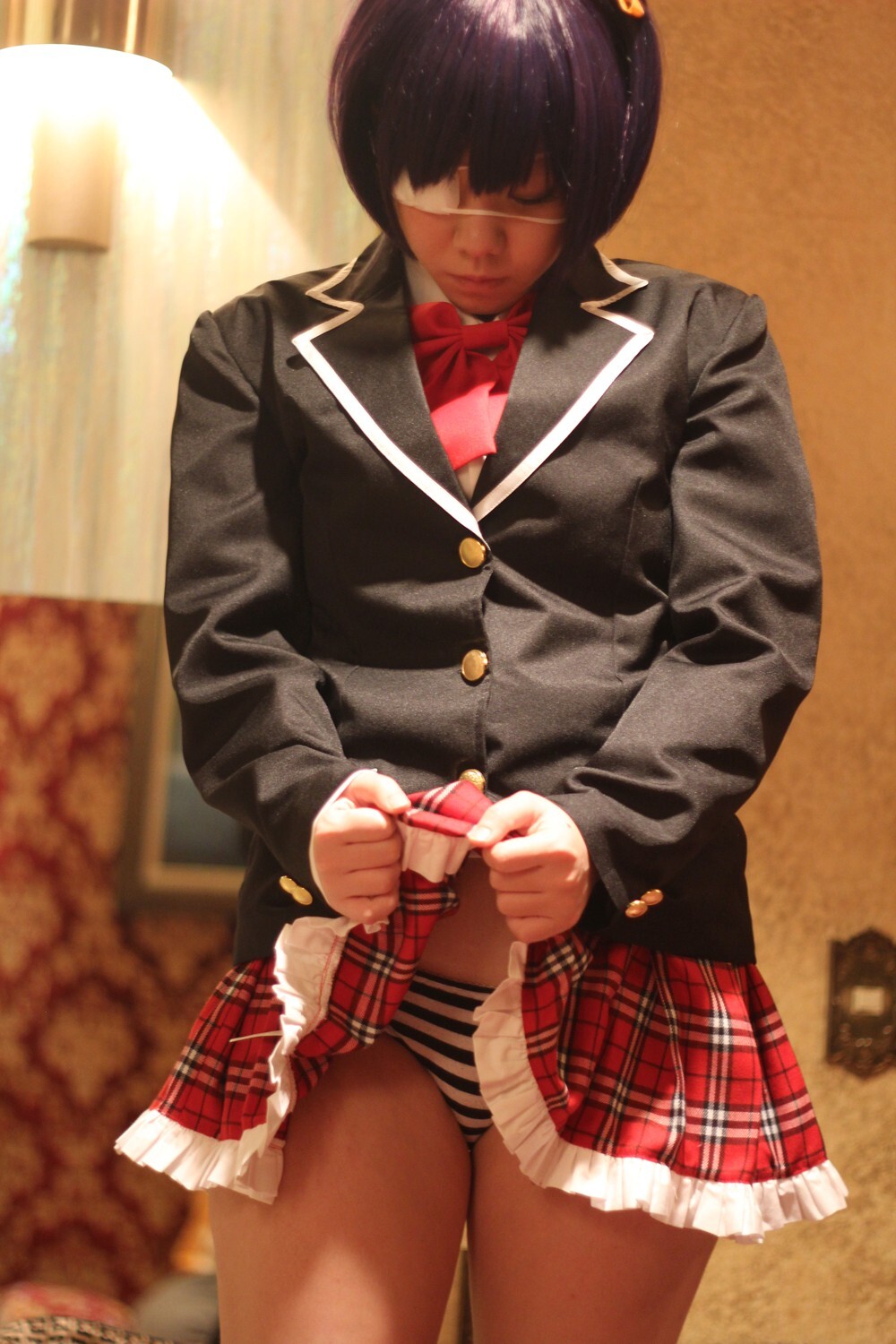 [Cosplay]  Hot Rikka Takanashi from Chuunibyou Demo Koi Ga Shitai
